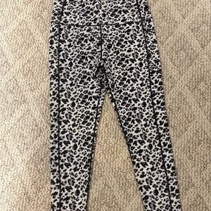 Zyia Active Leopard Print Leggings - Sz 14-16